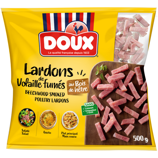 Packshot lardon